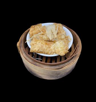 Steamed Tofu Skin Wrap
