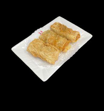 Deep Fried Tofu Skin Wrap With Shrimp Paste