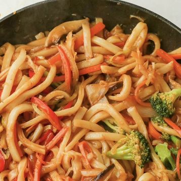Veggie Yakiudon