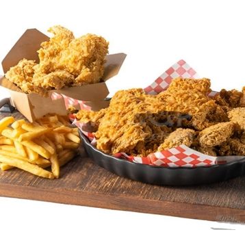 Crispy Chicken and Fish Fillet Mix
