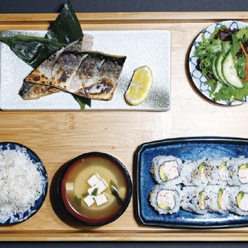 Grilled Saba Lunch