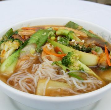 N7.Vegetable & Tofu Noodle Soup