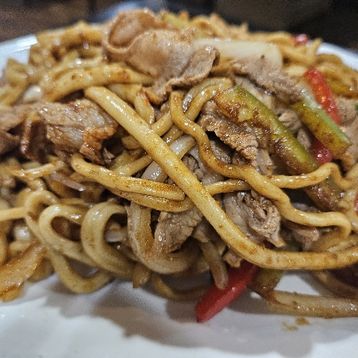 F3.Cumin Lamb Chow Mein