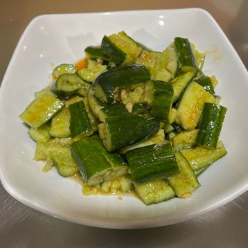 A5.Spicy Garlic Cucumber
