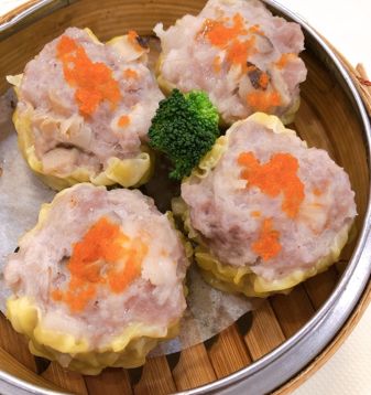 4.Steamed Pork & Shrimp Dumplings (Shu Mai)