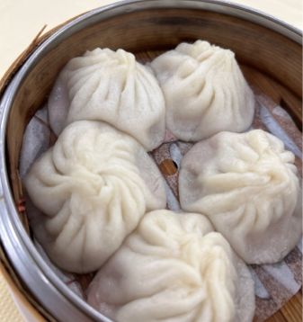 5.Shanghai Juicy Pork Dumplings (Xiao Long Bao)