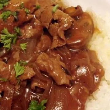 33.Cumin Pork on Rice