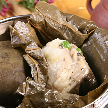 Mini Sticky Rice Wrap w/ Lotus Leaf