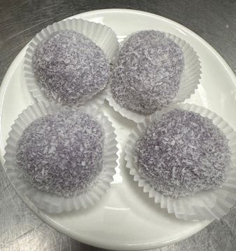 Glutinous Rice Ball w/ Red Bean & Sweet Potato