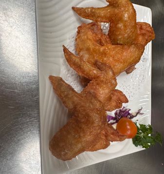 Deep Fried Crispy Chicken Wings (3 pcs.)