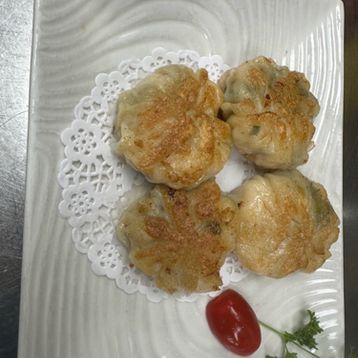 Pan Fried Chive Dumplings