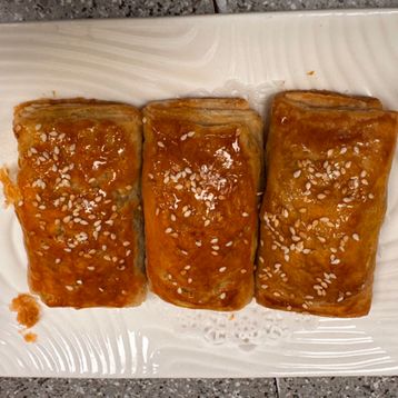 Apple & BBQ Pork Pastry