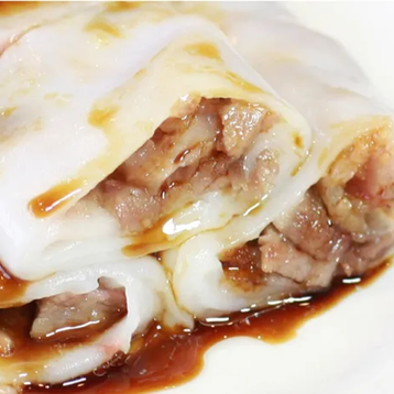 BBQ Pork with Rice Flour Wraps