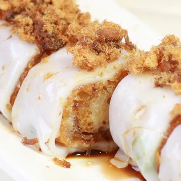 Chinese Donut Wrapped with Rice Flour Roll