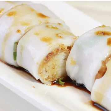 Rice Flour Wrapped Seaweed Fish & Bean Curd