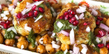 Punjabi Channa Aloo tikki