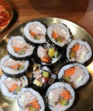 e2 햄앤 치즈 김밥 Ham and Cheese Rice Roll