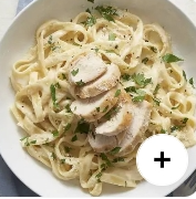 Spaghetti With Chicken ALFREDO SAUCE