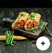 chicken shawarma wrap (combo)
