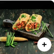 spicy chicken wrap (combo)