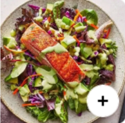 salmon and avocado salad