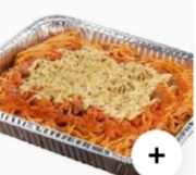 spaghetti meatballs Pasta Platter for 10