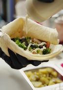 Chicken Doner Pita Wrap