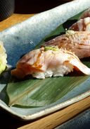 Aburi Salmon Toro Nigiri (2pcs)