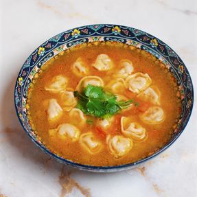 Uyghur Style Tortellini Soup