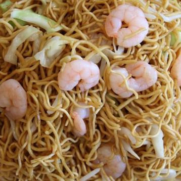 Shrimp Chow Mein 虾仁炒面