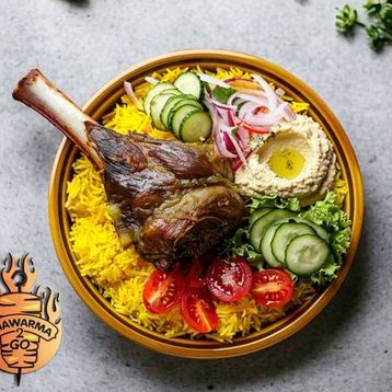 Lamb Shank Plate