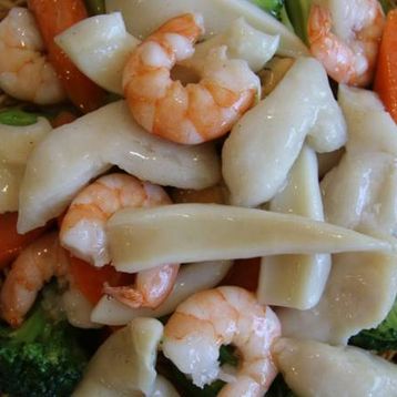 Seafood Chow Mein 海鲜炒面