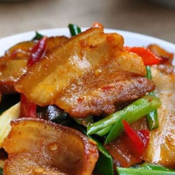 Fried Spicy Sliced Pork Belly