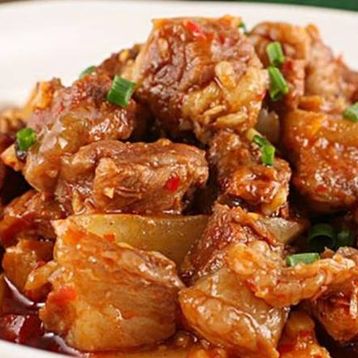 Spicy Beef Tendon in DryPot