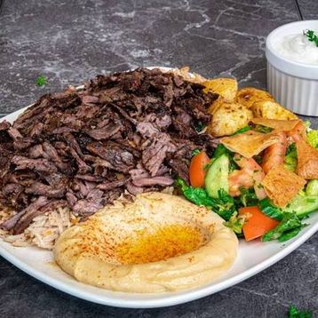 Beef Shawarma Platter