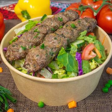 Beef Kabab Salad