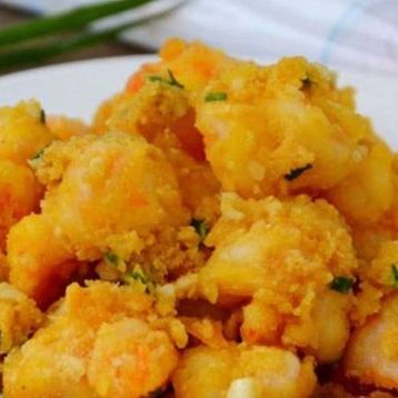 Crispy Prawn&Salted Egg Yolk