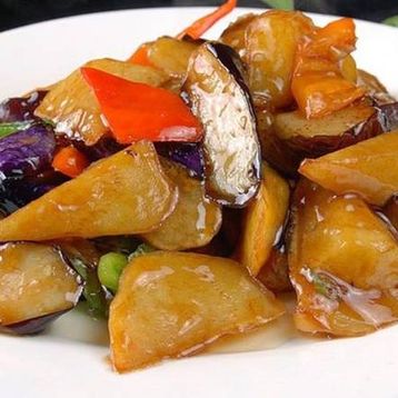 SF Pota, Eggplant&Pepper