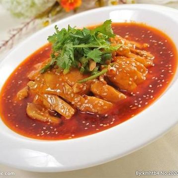 Chicken w/Spicy Peanut Sauce