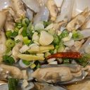 Scallion Rabbit Clam 葱油蛏子