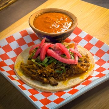 Pork Cochinita Tacos