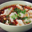 E05.Pork and Chive Dumplings in Sour and Spicy Soup🌶