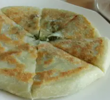 Pan-Fried Red Bean Pancake