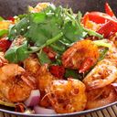 H10.Spicy Garlic Prawns