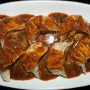 5.Pan Fried Momo W/Gravy (Beef/Pork/Chicken/Veg)-(10pcs)