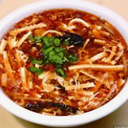 Vegetables & Pork With Hot And Sour Noodle Soup