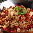 K03 Dry Pot Pork Intestines with Chicken🌶