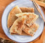 E08.Sweet Red Beans Paste Pancake