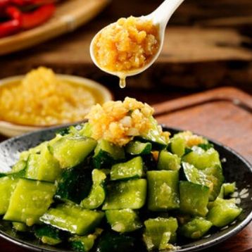 C3.Cucumber with Garlic Sauce🌶