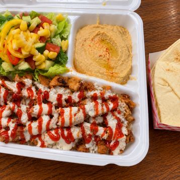 Meat and RICE Platter
